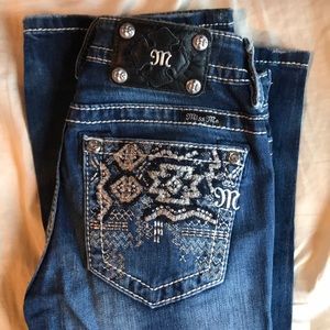 Distressed Miss Me Jeans